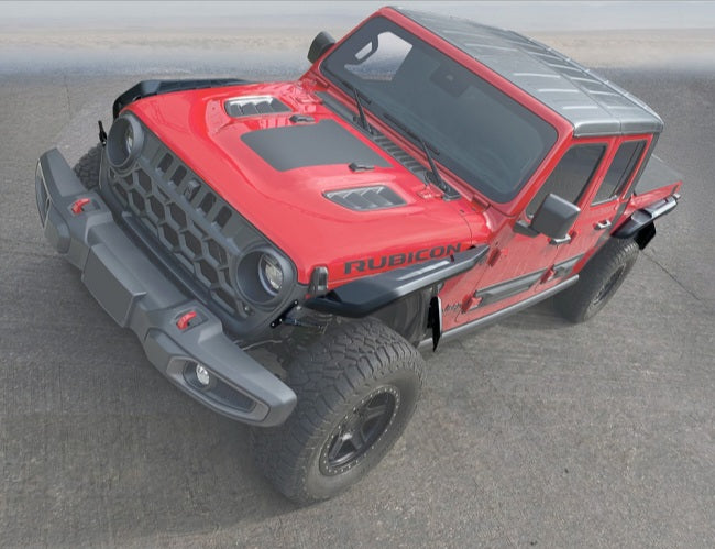Salpicaderas Con Faldon Y Luz Led para Jeep Gladiator Jt 2019-2025