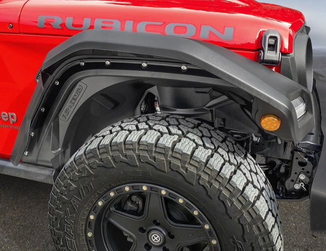 Salpicaderas Con Faldon Y Luz Ámbar para Jeep Gladiator Jt 2019-2025